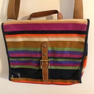 FOSSIL stripped crossbody bag